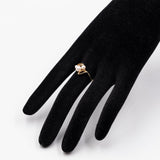 Anello vintage in oro giallo 9k con perle