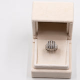 Vintage-Ring aus 18 Karat Weißgold und Diamant (1.23 ctw), 60er Jahre