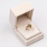 Vintage Ring aus 8 Karat Gelbgold, 50er Jahre