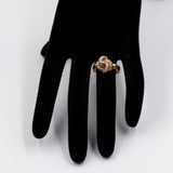 Vintage Ring aus 8 Karat Gelbgold, 50er Jahre