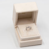 Anello vintage in platino 900 con diamanti (1ctw)
