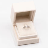 Anello vintage in platino con diamanti (1ctw)