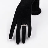 Anello vintage in platino con diamanti (1ctw)