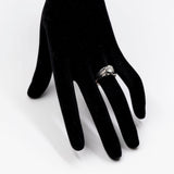 Vintage-Solitärring aus 18 Karat Weißgold mit 1 Karat Diamant, 60er Jahre