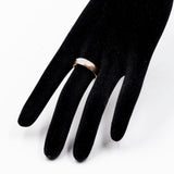 Vintage-Ring aus 14-karätigem Roségold mit Pavé-Diamant (0,26 ctw)
