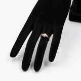 Vintage 9k Yellow Gold Diamond Ring (0.20ctw)