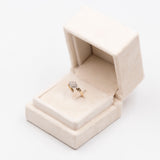 Vintage 9k Yellow Gold Diamond Ring (0.20ctw)