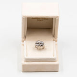 Vintage Diamantring aus 18 Karat Weißgold (0.60 Karat), 60er Jahre