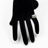 Vintage Diamantring aus 18 Karat Weißgold (0.60 Karat), 60er Jahre