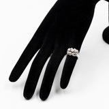 Vintage Diamantring aus 18 Karat Weißgold (0.60 Karat), 60er Jahre