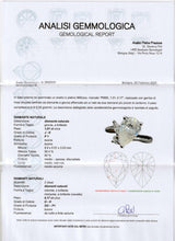 Anello vintage in platino con diamante a goccia (1,01ct) e due diamanti (0,17ctw)