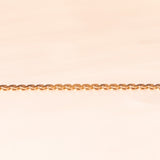 Collana vintage con maglia a “S” in oro giallo 9K
