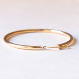 Vintage Creolen aus 18 Karat Gelbgold, 70er Jahre