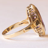 Vintage Ring aus 14K Gelbgold mit Amethyst (ca. 7 ct), 60er/70er Jahre