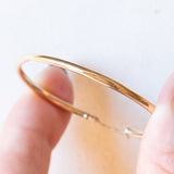 Vintage Creolen aus 18 Karat Gelbgold, 70er Jahre