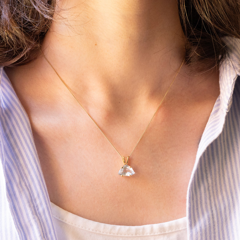 Ciondolo Acquamarina E Diamanti - Gioielli Sardi Filigrana - Foto 10