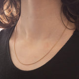 Vintage Schlangenkette aus 9-karätigem Gelbgold, 60er/70er Jahre