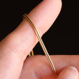 Vintage Schlangenkette aus 9-karätigem Gelbgold, 60er/70er Jahre