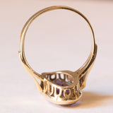 Vintage Ring aus 14K Gelbgold mit Amethyst (ca. 7 ct), 60er/70er Jahre