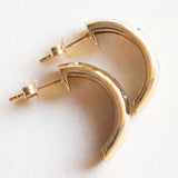 Vintage 14K Goldohrringe mit Diamanten, Rubinen, Smaragden und Saphiren, 70er / 80er Jahre