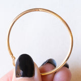 Vintage Creolen aus 18 Karat Gelbgold, 70er Jahre