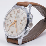 Chronographe-bracelet Subex en métal, années 60