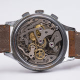 Chronographe-bracelet Subex en métal, années 60