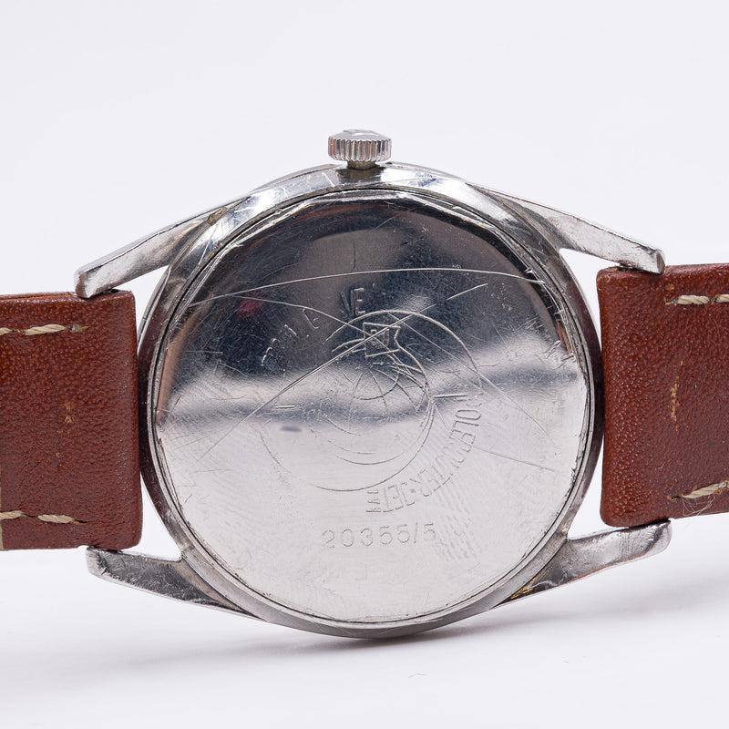 Ulysse Nardin Polerouter Jet automatic wristwatch in steel, 1960s