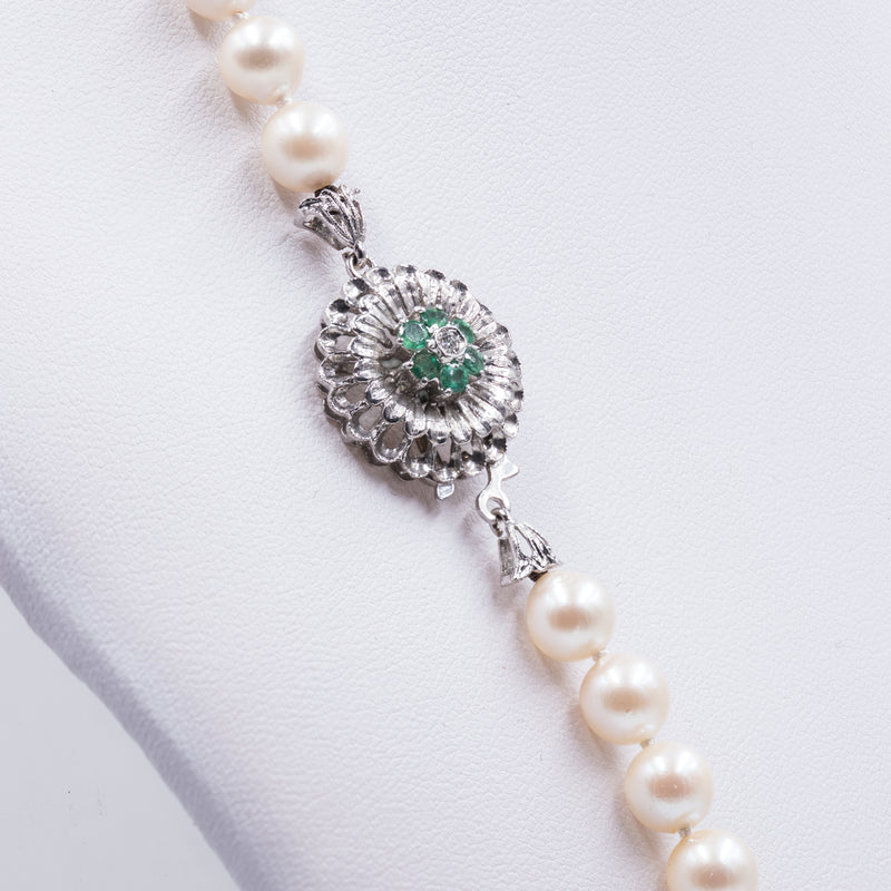 Collana multifilo con strass Donna, Argento | Milano Collana multifilo con strass Donna, Argento | Milano
