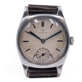 Reloj de pulsera Omega de plata, 1935.