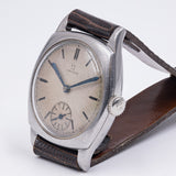 Omega silver wristwatch, 1935