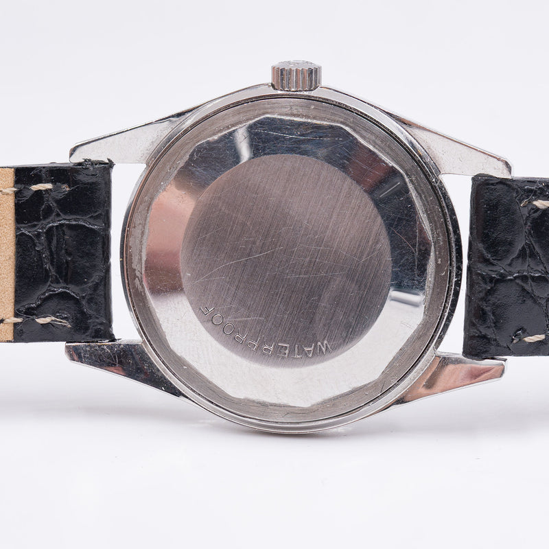Orologio da polso vintage Zenith automatico in acciaio, anni '60