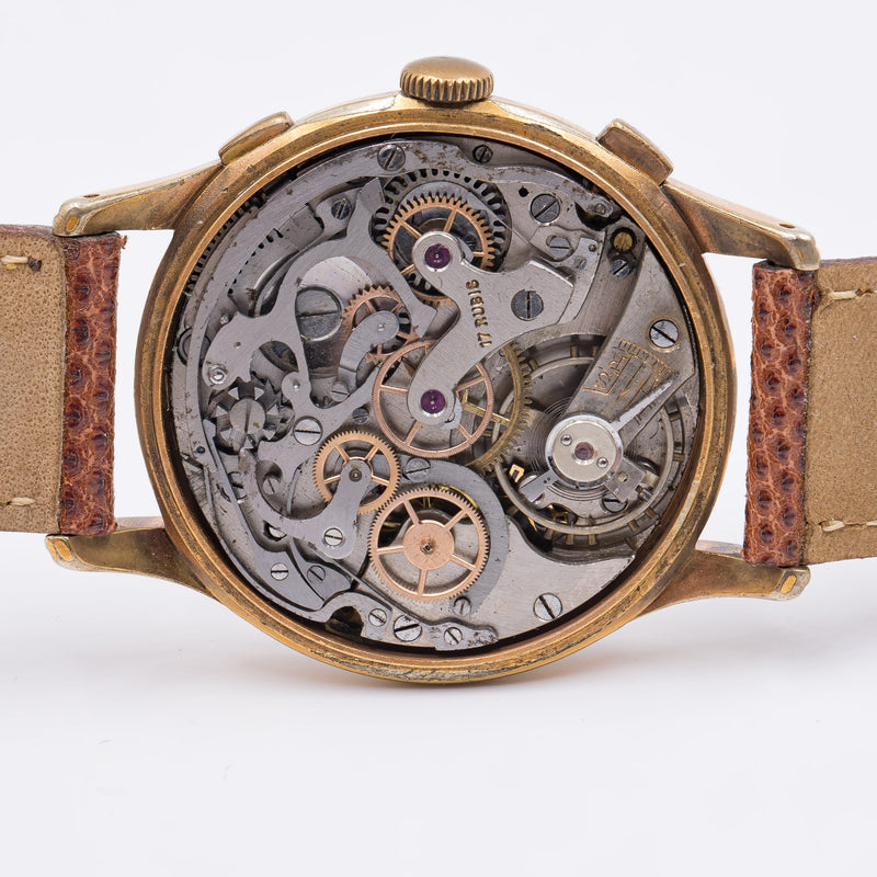 Cronografo laminato oro Chronometer, anni '50