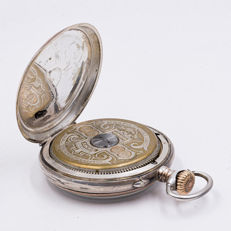 Orologio Tascabile Antico Orologio Da Tasca Hebdomas Antico Giorni