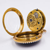 Antike Taschenuhr in Gold signiert Gray & Son London, erste Hälfte des 800. Jahrhunderts