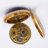 Antike Taschenuhr in Gold signiert Gray & Son London, erste Hälfte des 800. Jahrhunderts