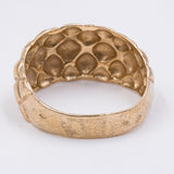 Винтажное кольцо из 9-каратного желтого золота, 50-е годы