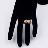 Винтажное кольцо из 9-каратного желтого золота, 50-е годы