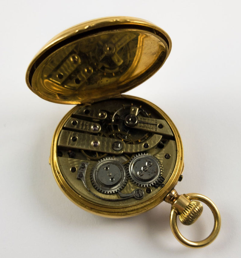 Orologio da tasca in oro , fine '800 - Antichità Galliera