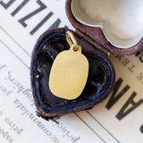 Vintage pendant in 18K gold representing Putto, 70s / 80s