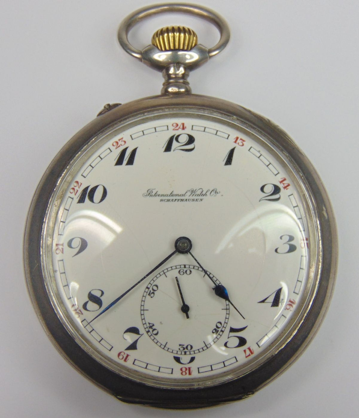 Pocket Watch Orologio Da Taschino Argento International Watch