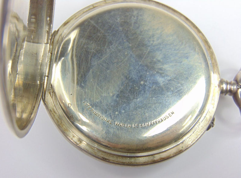Orologio da tasca in argento International Watch Co. fine '800 - Antichità Galliera