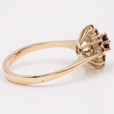 Vintage 14k Gold Garnet Ring, 60s