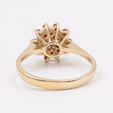 Vintage 14k Gold Garnet Ring, 60s