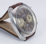 Vintage Datzward steel chronograph, 70s