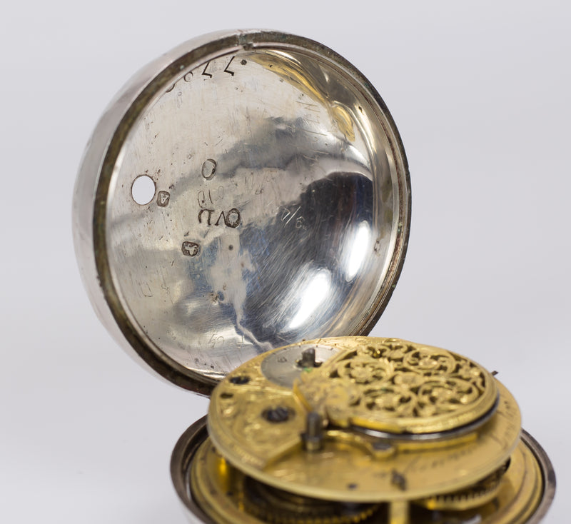 Antique pocket watch in silver, London 1797
