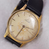 Zenith Vintage Armbanduhr aus 18 Karat Gold, 50er Jahre
