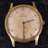 Orologio da polso vintage Zenith in oro 18K, anni '50