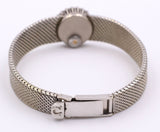 Lady Omega Armbanduhr aus 18 Karat Weißgold mit Diamanten im Brillantschliff. 60er Jahre - Antichità Galliera