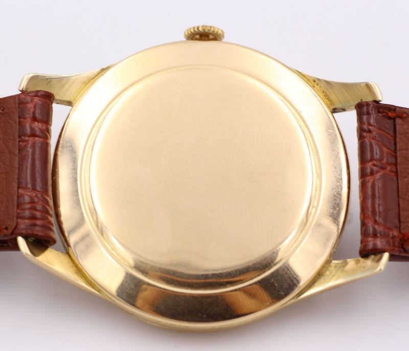 Orologio da polso Oversize Cyma in oro 18k , anni 50 - Antichità Galliera